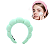 1 Tiara Faixa Atoalhada Estética Skin Rosto Maquiagem Facial - Imagem 2