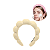 1 Tiara Faixa Atoalhada Estética Skin Rosto Maquiagem Facial - Imagem 9
