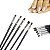 Kit 5 Pinceis Unha Manicure Aplica Gel Uv Porcelana Acrigel - Imagem 1