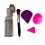 Kit Skin Frasco Escova Limpeza Facial Pincel Esponjas Make - Imagem 2
