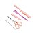 Kit 4 Em 1 Navalha Dermaplane Design Sobrancelha Tesoura - Imagem 1