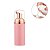 Frasco Pump E Pincel Limpeza  Higienizacao  Cilios 50ml Rosa - Imagem 2