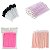 100 Palitos 100 Escovas 100 Microblush 100 Aplicador Batom - Imagem 1