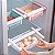 Organizador De Gaveta Multiuso Geladeira Cozinha Ajustável - Imagem 2