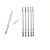 1 Caneta Marcadora Gel Branca Microblading + 5 Recarga Refil - Imagem 1