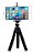 Tripé Celular Portátil Mini Suporte Flexível Universal 18cm - Imagem 3