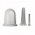 Kit 3 Ventosa Para Massagem Facial E Corporal Vácuo Silicone - Imagem 2