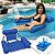 4 Cadeira Boia Poltrona Flutuante Inflável Para Piscina - Imagem 9