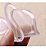 2 Pares Apoio Plantar  Palmilha Mini Silicone Sapato Social - Imagem 1