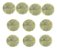 10 Pedras Jade Para Extensão De Cílios 5cm - Imagem 1
