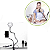 Iluminador De Luz Mesa Led Suporte P/ Celular 9cm Usb - Imagem 3