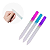 Kit 6 Lixa Vidro Cristal Unha Alongamento Gel Fibra Manicure - Imagem 2
