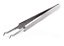 Kit com 3  Pinças Cureta Extrator De Cravo Inox - Imagem 2
