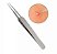 Kit com 3  Pinças Cureta Extrator De Cravo Inox - Imagem 3