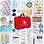 Kit de Primeiros Socorros Completo para Escolas - Lei Lucas 13722 - Imagem 1