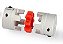 Acoplamento Flexível GS19 (furo 6x6mm) - tipo Jaw - Imagem 3