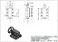 4º Eixo para CNC - Placa de 100mm com 4 castanhas - Motor de Passo Nema 34 - 45 kgf.cm - Imagem 4