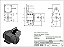 4º Eixo para CNC - Placa de 100mm com 4 castanhas - Motor de Passo Nema 34 - 45 kgf.cm - Imagem 3