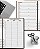 Agenda neutra 1 dia por página kit 10 unidades - Imagem 3