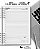 Agenda neutra 1 dia por página kit 20 unidades - Imagem 1
