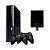 Xbox 360 Super Slim 250GB 2 Controles Seminovo - Imagem 1