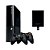 Xbox 360 Super Slim 320GB 2 Controles Seminovo - Imagem 1
