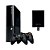 Xbox 360 Super Slim 500GB 2 Controles Seminovo - Imagem 1