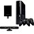 Xbox 360 Super Slim 320GB 2 Controles e Kinect Seminovo - Imagem 1