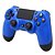 Controle PS4 Sem Fio Azul e Preto Sony Dualshock Usado - Imagem 2