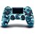 Controle PS4 Sem Fio Blue Camouflage Sony Dualshock Usado - Imagem 1