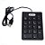 Teclado Numérico Preto KP-2003A Knup Novo - Imagem 1
