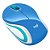 Mini Mouse Wireless Azul M187 Logitech Novo - Imagem 3