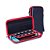 Case Nintendo Switch Preto e Vermelho HeysTop Novo - Imagem 2