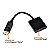 Cabo Adaptador Displayport Para VGA Novo - Imagem 1