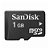 Cartão Micro SD 1GB Sandisk Usado - Imagem 1