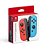 Controle Joy Con Vermelho e Azul Neon Nintendo Switch Com Caixa Usado - Imagem 1