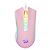 Mouse Gamer Cobra Rosa com Branco RGB Redragon Novo - Imagem 1