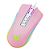 Mouse Gamer Cobra Rosa com Branco RGB Redragon Novo - Imagem 2