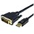 Cabo Adaptador Displayport Macho x DVI Macho Novo - Imagem 2