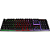 Teclado Membrana Gamer Redragon Netherbane RGB Preto - Imagem 1