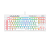 Teclado Óptico Gamer Branco Magic-Wand Pro RGB Switch Vermelho Redragon Novo - Imagem 2