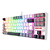 Teclado Mecânico Preto, Branco e Cinza Kumara RGB Switch Marrom K552WGL-RGB Redragon Novo - Imagem 3