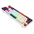 Teclado Mecânico Preto, Branco e Vermelho Kumara RGB Switch Marrom K552WLR-RGB Redragon Novo - Imagem 4
