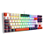 Teclado Mecânico Preto, Branco e Vermelho Kumara RGB Switch Marrom K552WLR-RGB Redragon Novo - Imagem 3