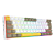 Teclado Mecânico Gamer Branco, Verde e Amarelo Draconic Pro RGB Switch Marrom K530 Redragon Novo - Imagem 3