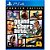 Jogo Grand Theft Auto V Premium Edition GTA 5 PS4 Novo - Imagem 1