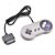 Controle Super Nintendo Com Fio Cinza Paralelo Usado - Imagem 3