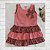 Vestido Infantil Tricoline Floral - Imagem 1