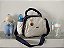 Bolsa Maternidade Florença Azul Marinho Off White - Imagem 5
