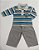 Conjunto Blusa Malha e Calça Veludo - Bebê - Masculino - Imagem 2